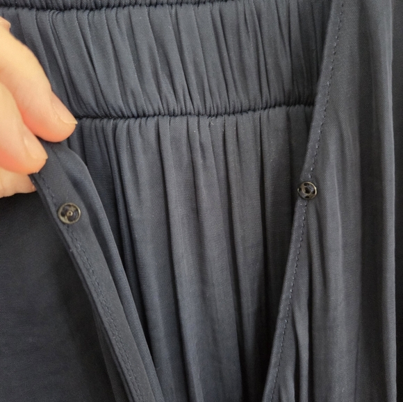 Current Air Navy Wrap Front Top - Picture 7 of 10